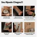 Kit Rolos de Paineis Ripados Autocolantes + Kit para Instalação de Brinde