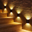 LED Luminária Solar Parede Iluminação Externa [Pague 1 e Leve 2]