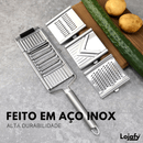 RalaMAX™ - Ralador Multiuso Em Aço Inox com 4 Lâminas + Brinde Exclusivo